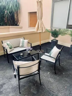 Plan de l'établissement La perle de juan les pins ,au calme de la pinède
