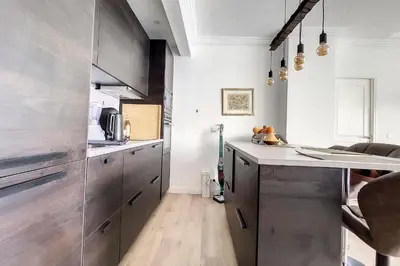 Cuisine ou kitchenette dans l'établissement HENRI CAMILLE REAL ESTATE- Santiago - 2 bedrooms close Croisette
