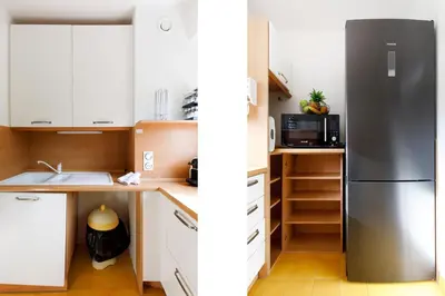 Cuisine ou kitchenette dans l'établissement Les Liserons YourHostHelper