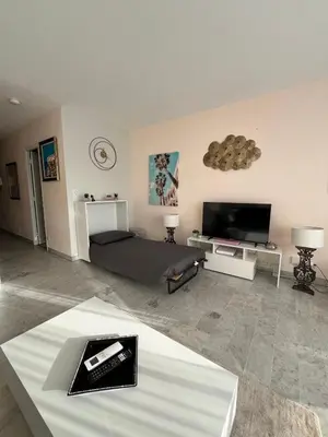 Télévision ou salle de divertissement dans l'établissement Grand studio localisation idéale