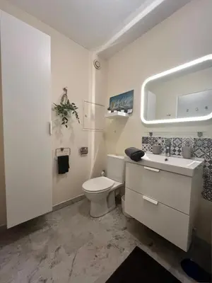 Salle de bains dans l'établissement Grand studio localisation idéale