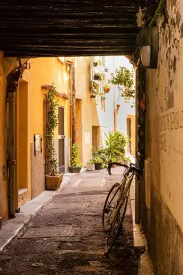 Vélo sur le terrain de l'établissement Au cœur du viel Antibes - Cosy appartement ou dans les environs