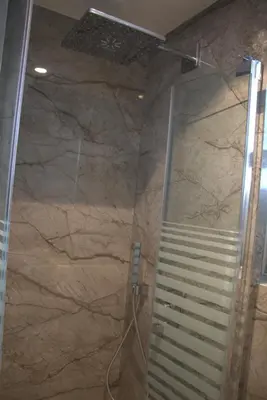 Salle de bains dans l'établissement 06AO - Superbe appartement avec vue mer exceptionnelle