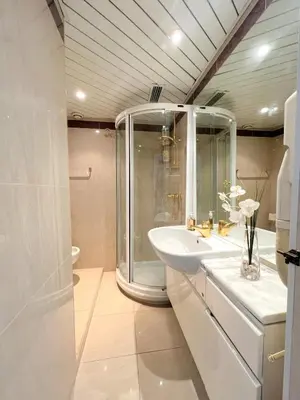Salle de bains dans l'établissement Colony apartment with parking, by Welcome to Cannes