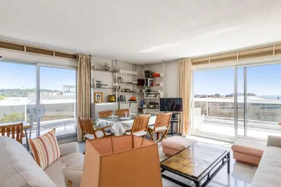 Coin salon dans l'établissement Appartement Orangerie - Welkeys