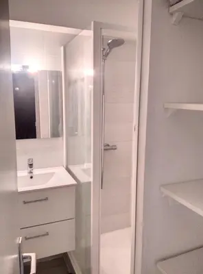 Salle de bains dans l'établissement Résidence Graziella Studio 623