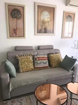 Coin salon dans l'établissement ANTIBES très belle situation !