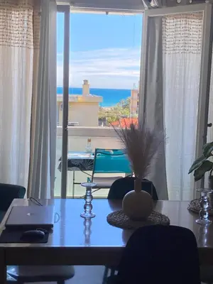 Plan de l'établissement Appartement vue mer accès plage garage
