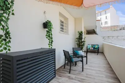 Balcon ou terrasse dans l'établissement Studio Nocturnelle - Welkeys