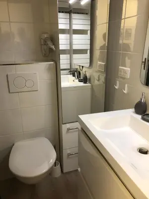 Salle de bains dans l'établissement Soleil 2023