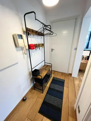 Un ou plusieurs lits dans un hébergement de l'établissement Appartement 84m² avec 2 parkings privatifs
