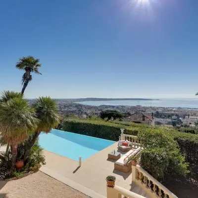 Bastide XVIIIe avec vue mer panoramique
