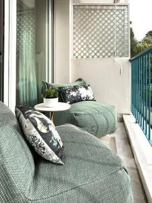 Coin salon dans l'établissement Cosy stay - LA CROISETTE