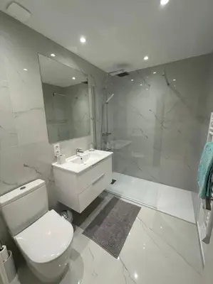 Salle de bains dans l'établissement Studio La Douce