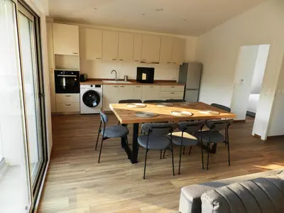 Cuisine ou kitchenette dans l'établissement Villa Constance - Antibes