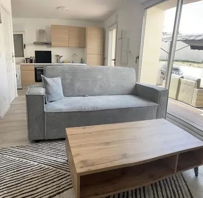 Cuisine ou kitchenette dans l'établissement Villa Constance - Antibes