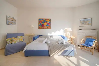 Un ou plusieurs lits dans un hébergement de l'établissement FRGK 'Marly Croisette face mer '