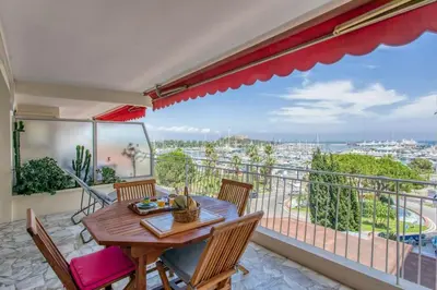 Plan de l'établissement A2 -Staywiz us - 1 BDR Antibes Sea & Port View - AC, Garage & Terrace