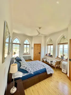 Un ou plusieurs lits dans un hébergement de l'établissement Castel Horizon - Super Cannes - 360 Degrees View