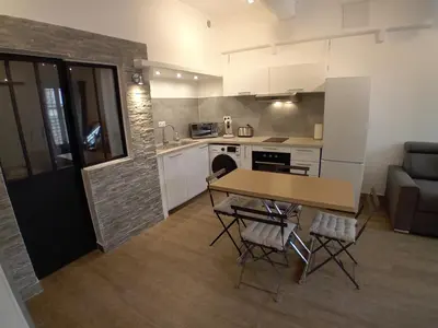 Cuisine ou kitchenette dans l'établissement 11 Rue Vauban