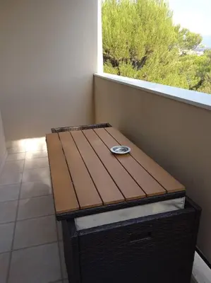 Plan de l'établissement Antibes Quiet studio air-condit-swim. pool tennis