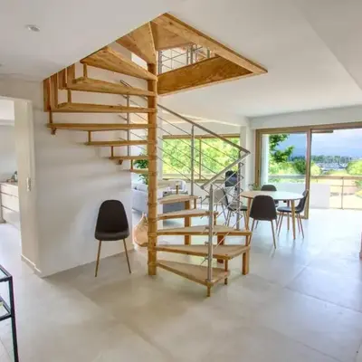 Duplex Vieil Antibes 3 chambres Parking avec vue mer Wifi - LIMESTAY