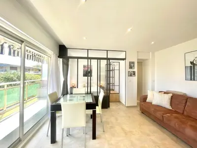 Coin salon dans l'établissement Copacabana beach, by Welcome to Cannes
