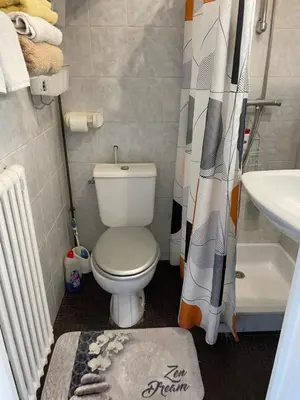 Salle de bains dans l'établissement Studio