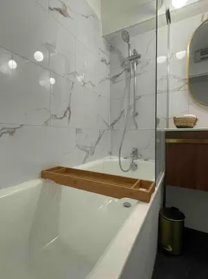 Salle de bains dans l'établissement Vue mer, climatisation, 10 min des plages