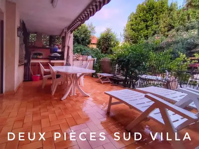 Balcon ou terrasse dans l'établissement Escale Bord de Mer