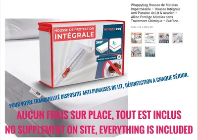 Plan de l'établissement Escale Bord de Mer