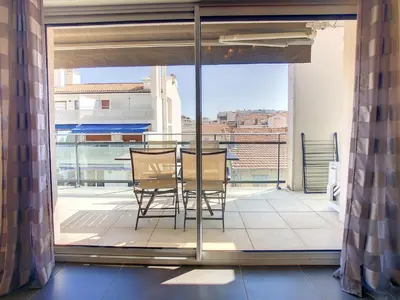 Balcon ou terrasse dans l'établissement 3 Bedrooms, 3 bathrooms central Cannes Lecerf 411