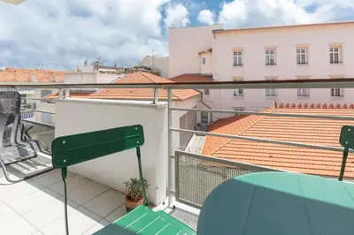 Balcon ou terrasse dans l'établissement Plaza Antibes one-bedroom apartment with AC