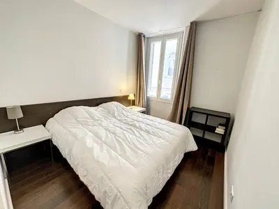 Un ou plusieurs lits dans un hébergement de l'établissement GAB1 - 3 pièces au cœur du centre ville