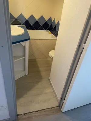 Plan de l'établissement magnifique studio 4 personne à deux pas de la plage
