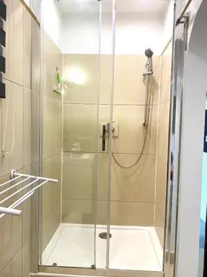 Salle de bains dans l'établissement Grand Studio centre de Cannes