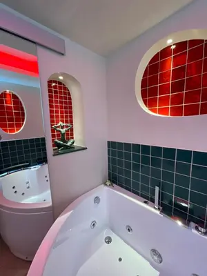 Salle de bains dans l'établissement Les Jardins de Marrakech Super centre