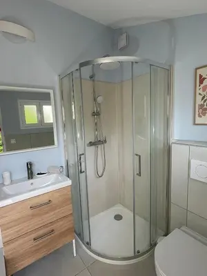 Salle de bains dans l'établissement Charming Southern house