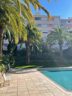 Piscine de l'établissement Petit deux pièces avec piscine ou située à proximité