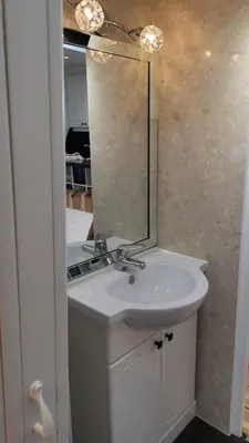 Salle de bains dans l'établissement Le Croisette center