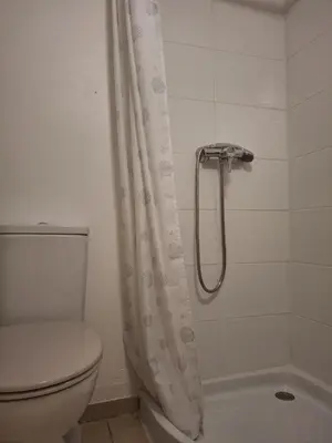 Salle de bains dans l'établissement Studio dans centre historique