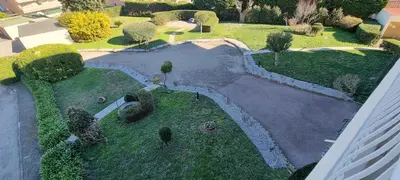Jardin de l'établissement Studio plage de sable