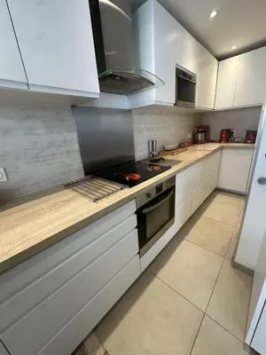 Cuisine ou kitchenette dans l'établissement Bel appartement, sans mauvaises surprises