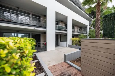 Balcon ou terrasse dans l'établissement New listing - 1 Bed Apt,Air-Con,Beach access,Sea