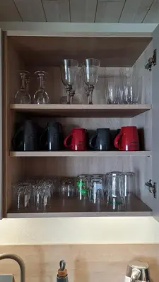 Cuisine ou kitchenette dans l'établissement Seaside501