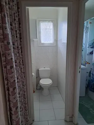 Salle de bains dans l'établissement Au calme, plages à pieds