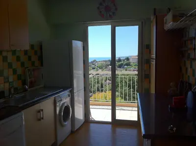 Cuisine ou kitchenette dans l'établissement Les Argonautes