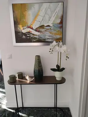 Plan de l'établissement Brand new 2-bedroom apartment in Antibes with AC and sea view