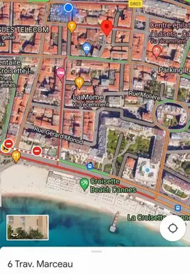 Plage de l'appartement ou située à proximité