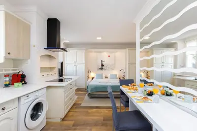 Cuisine ou kitchenette dans l'établissement Dolce Vita YourHostHelper